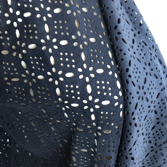 🔥Soft Surroundings | Navy Blue Waterfall Vest - Picture 2 of 2